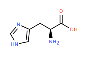 L-Histidine Chemical structure