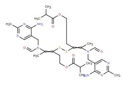 Sulbutiamine Chemical structure