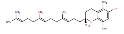 Tocotrienols Chemical structure